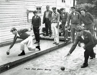 Orchard residents played a variety of sports from basketball to baseball to boxing; however none were more than bocce. Bocce courts could be found in many yards. Locals often harvested clay from Garvies Point to make the base.