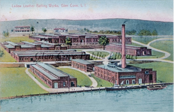 The plant's waterfront location on the North side of the Glen Cove Creek afforded multiple advantages: ease of transporting raw materials and finished products, and clean water source; however, it was also used as a dumping ground for industrial waste.
