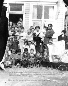 Paesano is a person who shares one’s place of origin, a compatriot, especially among Italians or people of Italian descent. It is estimated that for every two Italian immigrants who came to America, one returned home. Jobs were easy to find but life was hard. Having paesano in place of blood relatives made a world of difference. There were many single men and boys, who needed a place to stay, to ease their loneliness, and to help. Family and friends wove a strong tapestry in the Orchard.